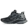 Runner Sneakers “Dark Grey and Black Mesh and Nylon” 677403W3RBR1515