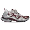 Runner Sneakers “Grey Burgundy Mesh and Nylon” 677402W3RB39069