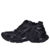 Runner Sneakers “Matte Black Mesh and Nylon” 677403W3RBT1000
