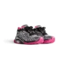 Runner Sneakers “Silver White Pink Mesh and Nylon” 677402W3RBW9155