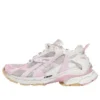Runner Sneakers “White Baby Pink Mesh and Nylon” 677403W3RB39059