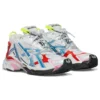 Runner Sneakers “White Blue Red Mesh and Nylon” 677403W3RB69645