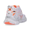 Runner Sneakers “White Fluo Orange Mesh and Nylon” 677402W3RBM9770