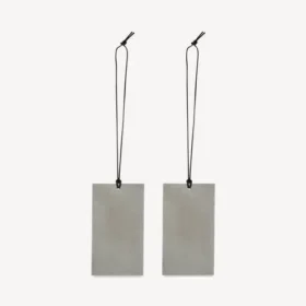 Scented tag in grey