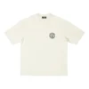 Scissor Crest Logo Short Sleeve T-Shirt “Cream” 612966TMVA29069