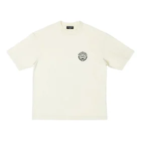 Scissor Crest Logo Short Sleeve T-Shirt “Cream” 612966TMVA29069