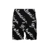 Scribble Logo Bermuda Shorts “Black” 672410TML131070