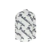 Scribble Logo Short Sleeve Minimal Shirt “White Navy” 681812TOLE99167