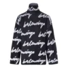 Scribble Logo Turtleneck Jersey Sweater “Black” 625927T31801070