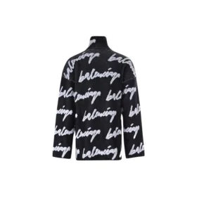 Scribble Logo Turtleneck Jersey Sweater “Black” 625927T31801070