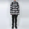 Scribble Logo Turtleneck Jersey Sweater “Black” 625927T31801070