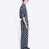 Scribble Pyjama Pants “Blue” 681819TLLJ48502