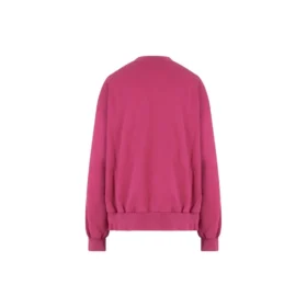 Script Logo Crewneck Sweatshirt “Dark Fuchsia” 697869TMVB50507