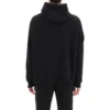 Script Logo Oversized Popover Hoodie “Black White” 674986TMVB51070