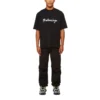 Script Logo T-shirt “Black White” 612966TMVB41070
