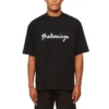 Script Logo T-shirt “Black White” 612966TMVB41070
