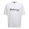 Script Logo T-shirt “White/Black” 612966TMVB49040