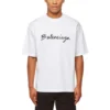 Script Logo T-shirt “White/Black” 612966TMVB49040