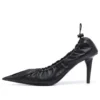 Scrunch Knife 80mm Pump Heels “Black” 636612WA2M01000