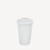 Seoul coffee cup in white/black Seoul coffee cup in white/black