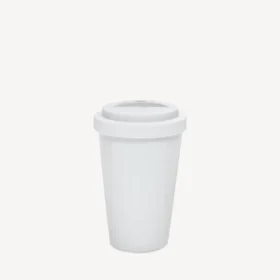 Seoul coffee cup in white/black