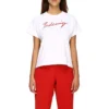 Signature Alphabet Logo Short Sleeve White 583217TFV639783
