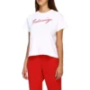 Signature Alphabet Logo Short Sleeve White 583217TFV639783