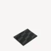 Signature card holder bb monogram coated canvas in black
