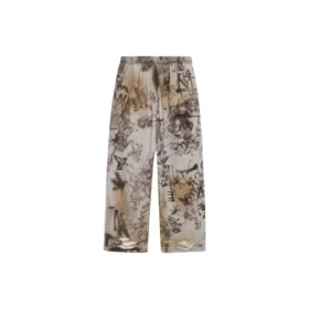 Skater Graffiti Baggy Sweatpants “Heather Grey” 740028TOVA81300