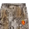 Skater Graffiti Baggy Sweatpants “Heather Grey” 740028TOVA81300