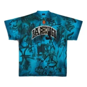 Skater Graffiti T-Shirt “Blue Sky” 739028TOVA74900