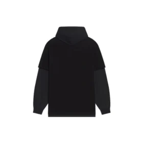 Slime Double Long Sleeve Hooded T-Shirt “Black” 681029TLVF11069