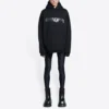 Slime Hoodie Wide Fit “Black” 674986TLVF21069