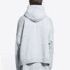 Slime Hoodie Wide Fit “Grey Green” 674986TLVF21203