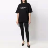 Slime Logo T-Shirt Medium-Fit “Black” 612966TLVF11069