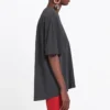 Small Alphabet logo Loose Short Sleeve Black 482204TYK281055