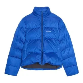 Small Logo Print Down Jacket “Blue” 556231TYD334210