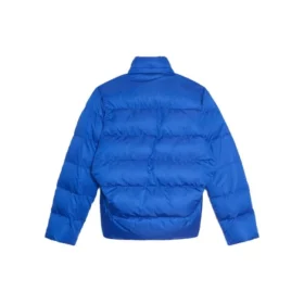 Small Logo Print Down Jacket “Blue” 556231TYD334210