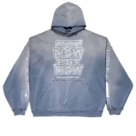 Snbn Hoodie “Blue” 739024TQVE74108