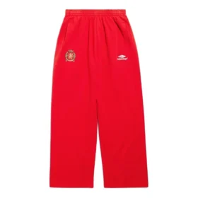 Soccer Baggy Sweatpants “Red White” 777708TPVW36643