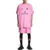 Soccer Series Miami Soccer Oversized T-shirt “Pink” 777705TPVR71401