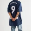 Soccer T-shirt Oversized “Blue” 641664TJV054482