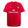 Soccer T-shirt Oversized “Red White” 641658TJV516540