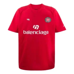 Soccer T-shirt Oversized “Red White” 641658TJV516540