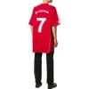 Soccer T-shirt Oversized “Red White” 641658TJV516540
