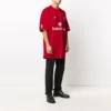 Soccer T-shirt Oversized “Red White” 641666TJV056540