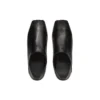 Soft Calf-Leather Square-Toe Slip On “Black” 702072WBDH11000