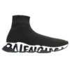 Speed 1.0 Recycled Knit Graffiti Sneakers “Black” 645334W2DB71015
