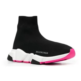 Speed 1.0 Recycled Sneakers “Black Fuchsia” 587280W2DBB1586