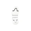 Speed 2.0 Graffiti Sneakers “Black Recycled Knit and White Sole Unit” 617196W2DD41091